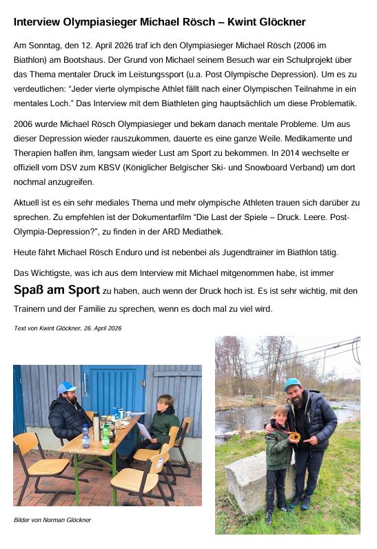 Interview Olympiasieger Michael Rösch – Kwint Glöc...